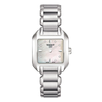 天梭 (TISSOT) T-TREND系列 休闲皮带 钢带 时尚 女士 石英表T02.1.285.74