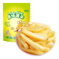 （厂家直营店）百味 休闲零食 薯片薯条原味90g/袋（正品）