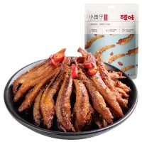 （厂家直营店）品牌 小鱼仔105gx2袋 海味即食休闲零食肉干肉脯小鱼干年货送女友送朋友（正品）