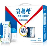 （厂家直营店）伊利 安慕希希腊风味常温酸奶原味205g*16盒（正品）