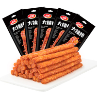 （厂家直营店）卫龙 休闲零食 辣条红怀旧食品 办公室零食 组合装大辣棒78g*5包（新老包装更替，随机货）（正品）