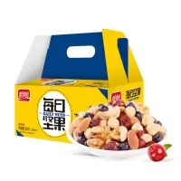 （厂家直营店）盼盼 每日坚果零食大礼包 核桃腰果蓝莓等混合果仁（25g*22）550g/盒（正品）