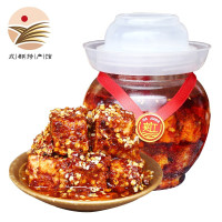 （厂家直营店）【成都馆】夹江 香辣豆腐乳 700g/罐 下饭菜 四川特产 卤腐霉豆腐（正品）