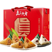 （厂家直营店）真真老老端午节粽子礼盒真满堂1120g粽子8只（正品）