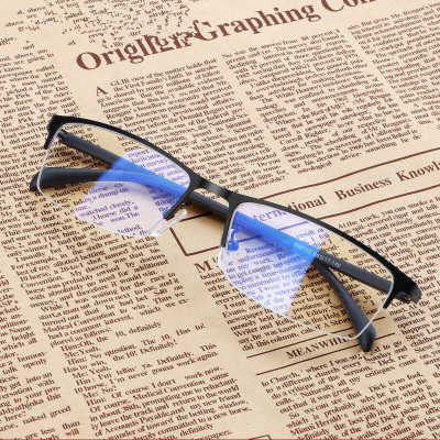阅读之美眼镜男女商务电脑手机新款护目镜半框平光无度数近视眼镜框
