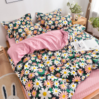 特价简约四件套全棉纯棉床单被套学生宿舍单人三件套家纺床上用品