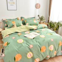 秋冬简约四件套全棉纯棉床单被套200x230cm家纺1.5m1.8米床上用品