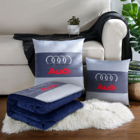 抱枕被子两用水晶绒车载专车专用定制车用多功能靠垫头枕汽车睡觉