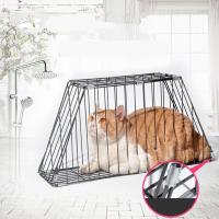 塞瓦那莉 洗猫笼 吹猫笼舒适透气猫咪宠物笼子防抓咬笼子吹风猫咪洗澡笼 打针笼 56*13*28cm