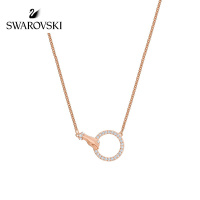 [专柜保修]SWAROVSKI 施华洛世奇 SWA SYMBOL 简约圆环 优雅大方 女项链首饰5489573