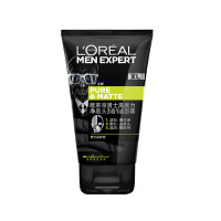 欧莱雅男士黑魔力净黑头3合1洁面膏150ml