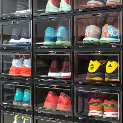 球鞋亚克力收盒古达透明篮球鞋鞋盒收藏展示鞋柜球鞋收纳鞋架