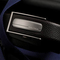 诺帝卡/NAUTICA新品男士滑扣头层牛皮革腰带宽30mm