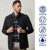 Nautica Tailored秋冬新品男士中长款夹克外套风衣