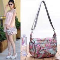 中老年女包新款女式帆布斜挎包中老年花布包时尚妈妈包尼龙夏季牛津布单肩包