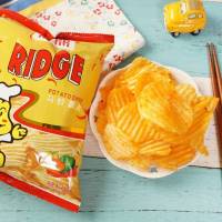 丽丽波浪薯片RIDE中 烤肉番茄香辣味马铃薯 膨化食品 香辣味