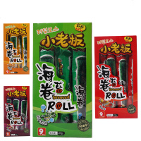装小老板海苔卷泰国风味食品儿童即食原味网红脆紫菜卷整 原味2盒