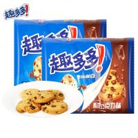 亿滋趣多多巧力味曲奇饼干休闲早餐饼干办公室食小吃 巧克力味285g+咖啡味285g