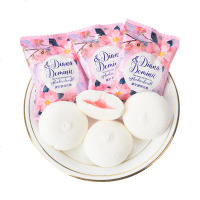 美宝莲戴安娜棉花糖充气夹心棉花糖休闲小食婚庆喜糖散装批发