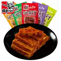 扁担老头弹嘴豆干麻辣豆腐干小装休闲食小吃散装重庆特产 麻辣味
