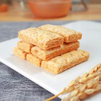 水军咸蛋黄千层酥原味果仁味休闲办公室食小吃烘烤饼干代餐 蛋黄酥(果仁味)