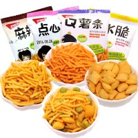 味园p脆装q薯条小薯片休闲小食品儿童小吃膨化小食 PK脆508g