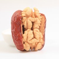 金品成红枣夹核桃仁新疆特产和田大枣夹核桃子加心特级礼