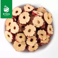 引力农场红枣片干吃食大红枣圈无核红枣干脆片泡茶香脆