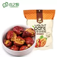 喜源-灰枣夹核桃新疆红枣夹核桃仁夹心红枣小装