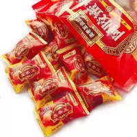 美枣王阿胶枣无核小装蜜枣蜜饯黑糖金丝喜糖红枣独立食 原味阿胶枣500克-约30颗