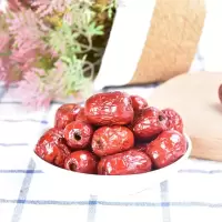 香酥脆枣芝麻脆枣无核酥脆新疆灰枣干枣脆冬枣空心大枣子红枣 2包250g脆枣