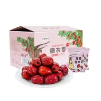 脆枣香酥无核酥脆烘干红枣空心新疆灰枣整小装嘎嘣干枣子 仙女的口粮-脆灰枣【350g礼盒装】