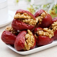 红枣夹核桃仁 夹心枣骏枣核桃仁 特级和田大枣独立小装