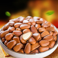 月新货东北松子开口松子手剥坚果炒货批发特产红松子