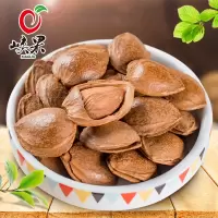 年货开口杏核杏仁手剥原味小银杏装净含量白杏坚果食特产 精选250克