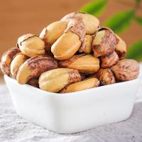 年货熟烘焙带皮腰果盐焗口味装净重孕妇食坚果干果腰果 特大颗粒500g（250gX2袋）