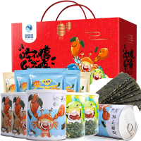 藤壶岛芝麻夹心海苔脆即食装大片装儿童孕妇食大礼礼装