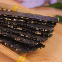 光庆芝麻夹心海苔装脆即食儿童海苔切片宝宝孕妇 营养食 炒米夹心海苔40g*5罐