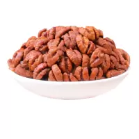 新货临安山核桃仁小核桃仁肉装净重原味孕妇食今牌 大罐奶油味净重370克分2大罐