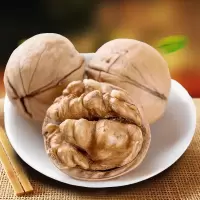 月新货新疆纸皮核桃薄壳熟核桃草本味干果坚果食特产