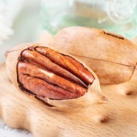 棠品碧果干果坚果仁长寿果原味山核桃净重散装整 原味袋装(净重1000g)