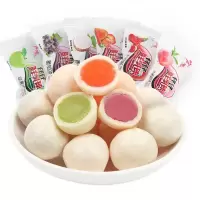 宏源仔仔鲜乳球装脆皮鲜乳球夹心软糖食糖果喜糖批发