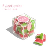 Sweetycube仲夏西瓜软糖薄荷清新接吻糖果礼装创意食生日礼物