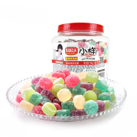 好彩头小样酸q糖水果汁软糖喜橡皮糖儿童糖果散装批发食 小样酸Q糖三角包500克(约90个)