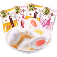 徐福记水果夹心棉花糖结婚庆喜糖混合散装食品糖果批发