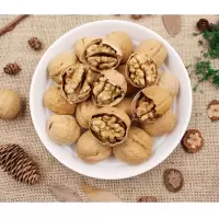 白胡子新疆纸皮核桃阿苏原味大核桃非薄皮坚果食