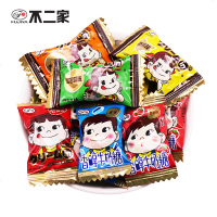 正品不家奶糖果喜糖结婚庆喜糖硬糖儿童水果味牛奶糖散装