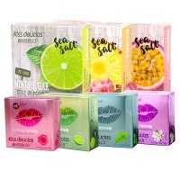 海亿 海盐菠萝香果青柠薄荷味糖含片便携糖果 醇然心动 留兰香味+青柠味[2盒]