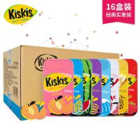 实惠经典装酷滋isis无糖薄荷糖口香糖网红糖果清新口气 8种口味各2盒