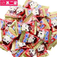 不家草莓味水果硬糖香醇奶糖果 批发散装结婚婚礼喜糖